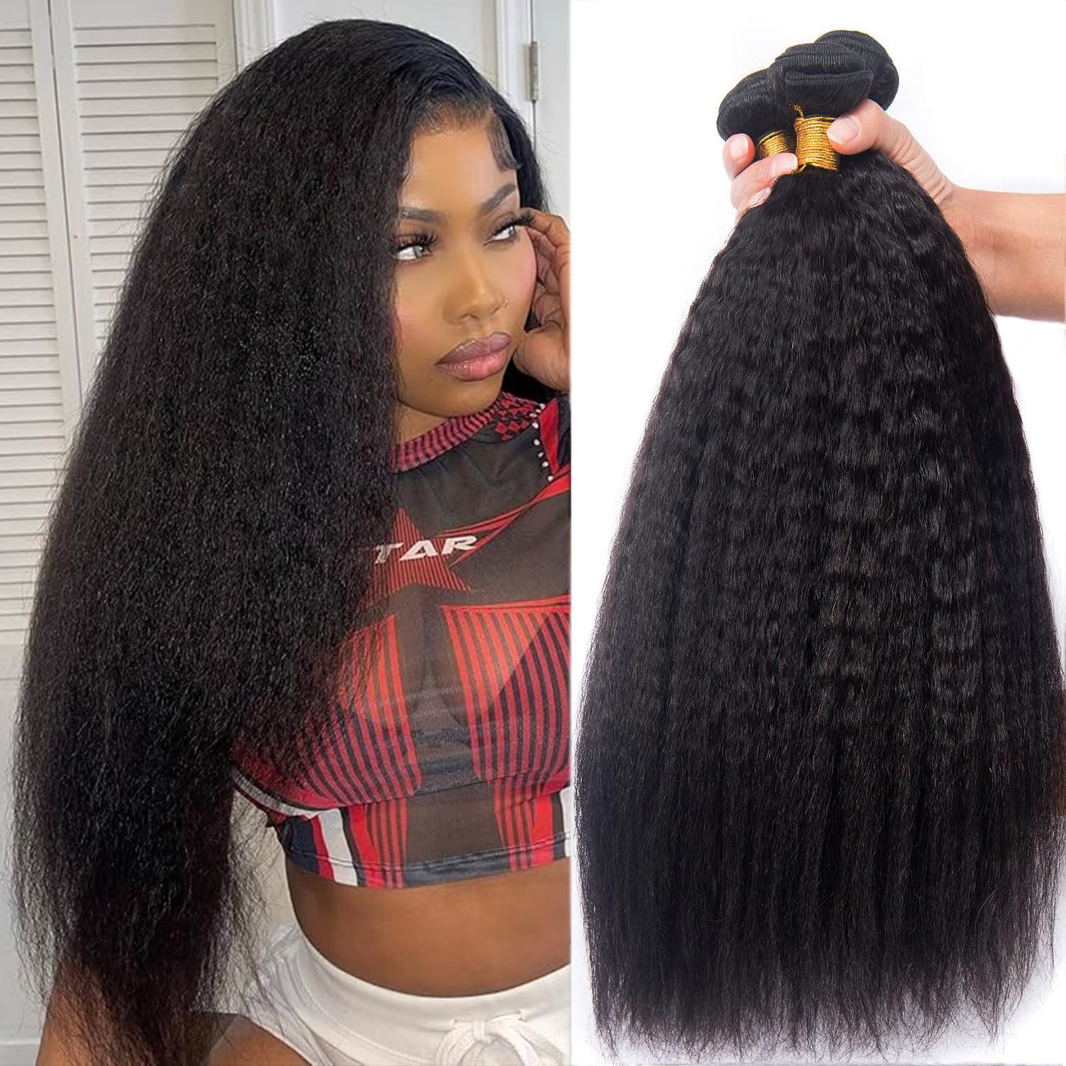 Brazilian Virgin Hair Bundles Deep Wave Human Hair Extensions