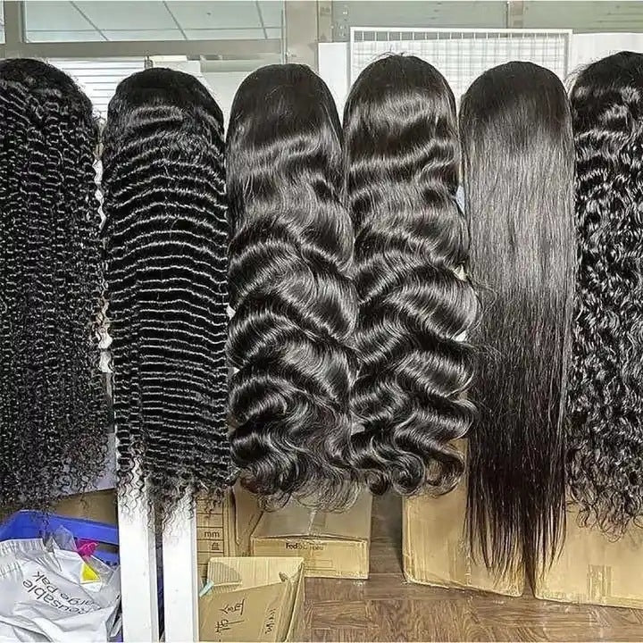 12a Water Wave Human Hair 13x4 Lace Front Wig