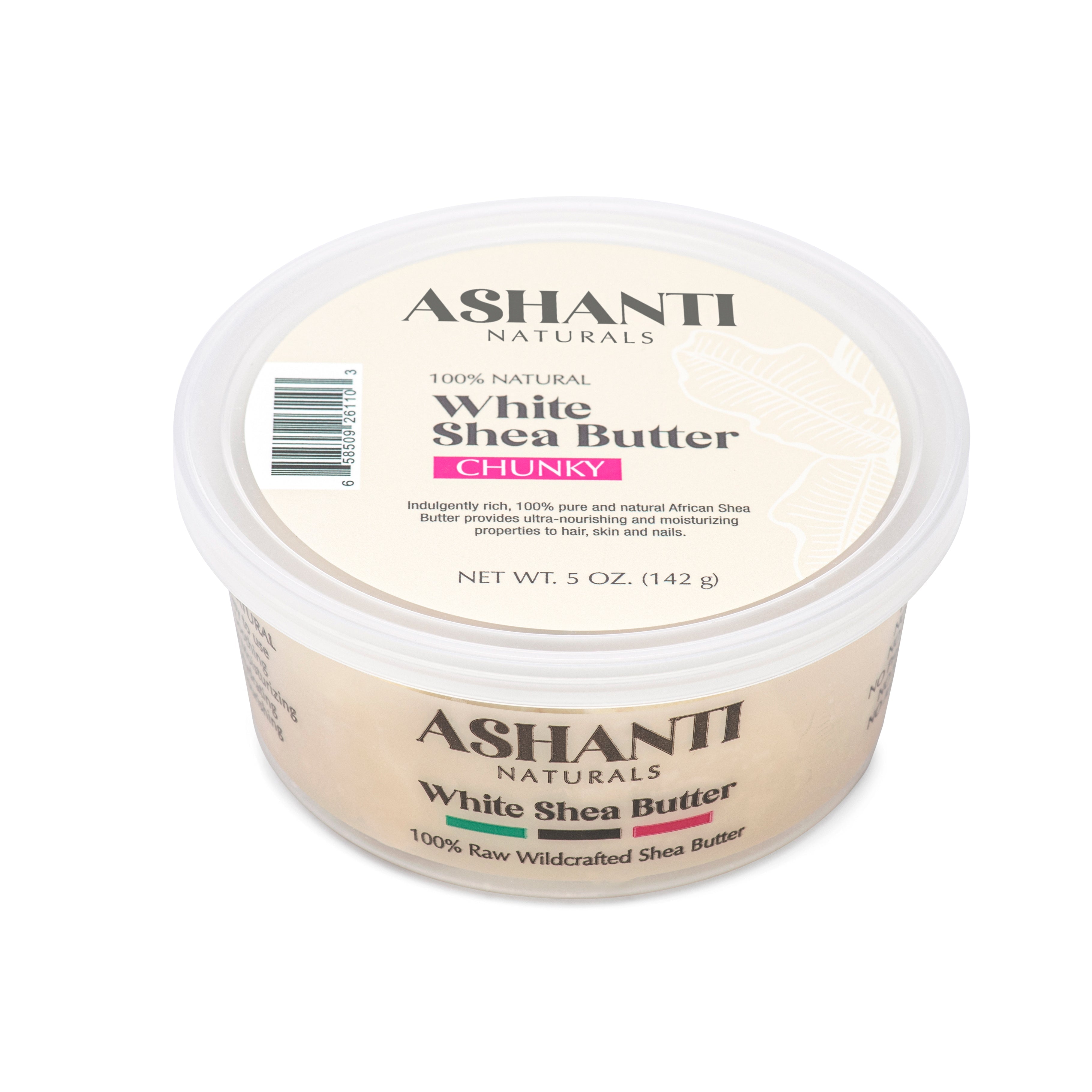 100% White Shea Butter- Chunky