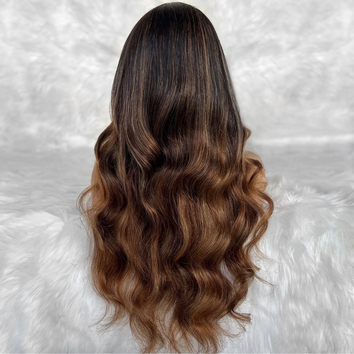 Raw Mystique Glueless 5x5 HD Lace Professionally Colored 100% Human Hair Closure Wig