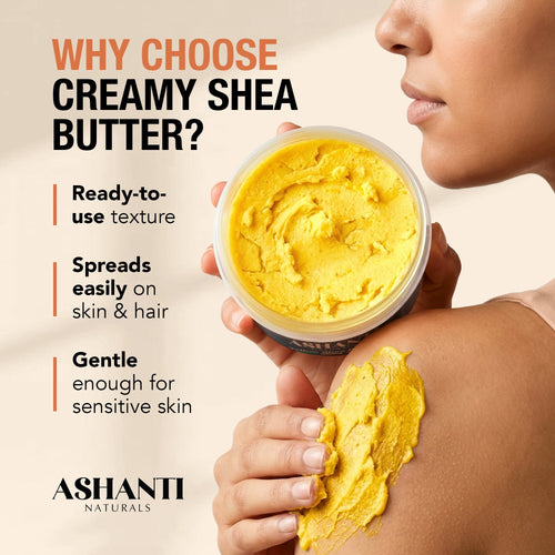 100% Yellow Shea Butter - Creamy