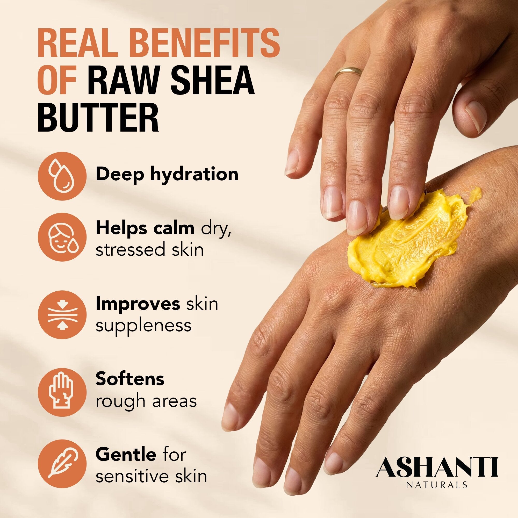 100% Yellow Shea Butter - Creamy