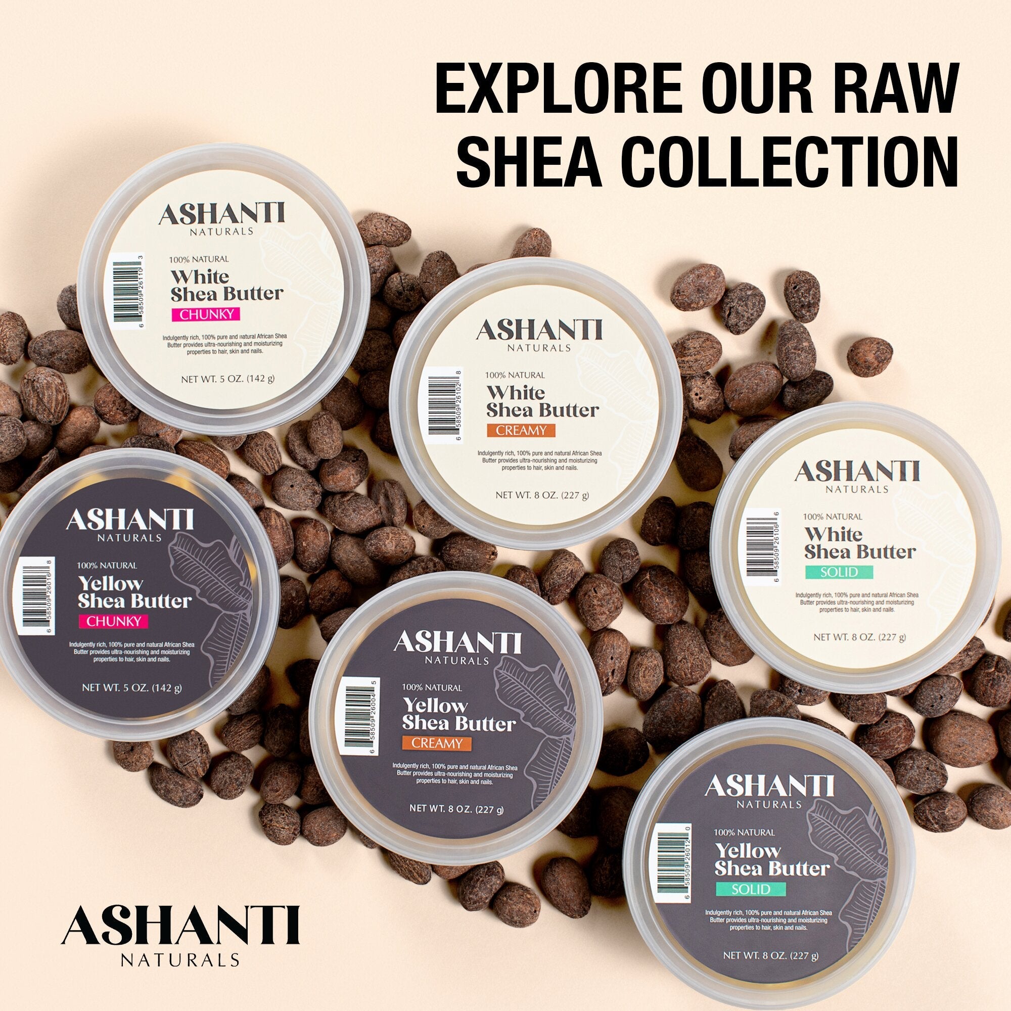 100% Yellow Shea Butter - Creamy