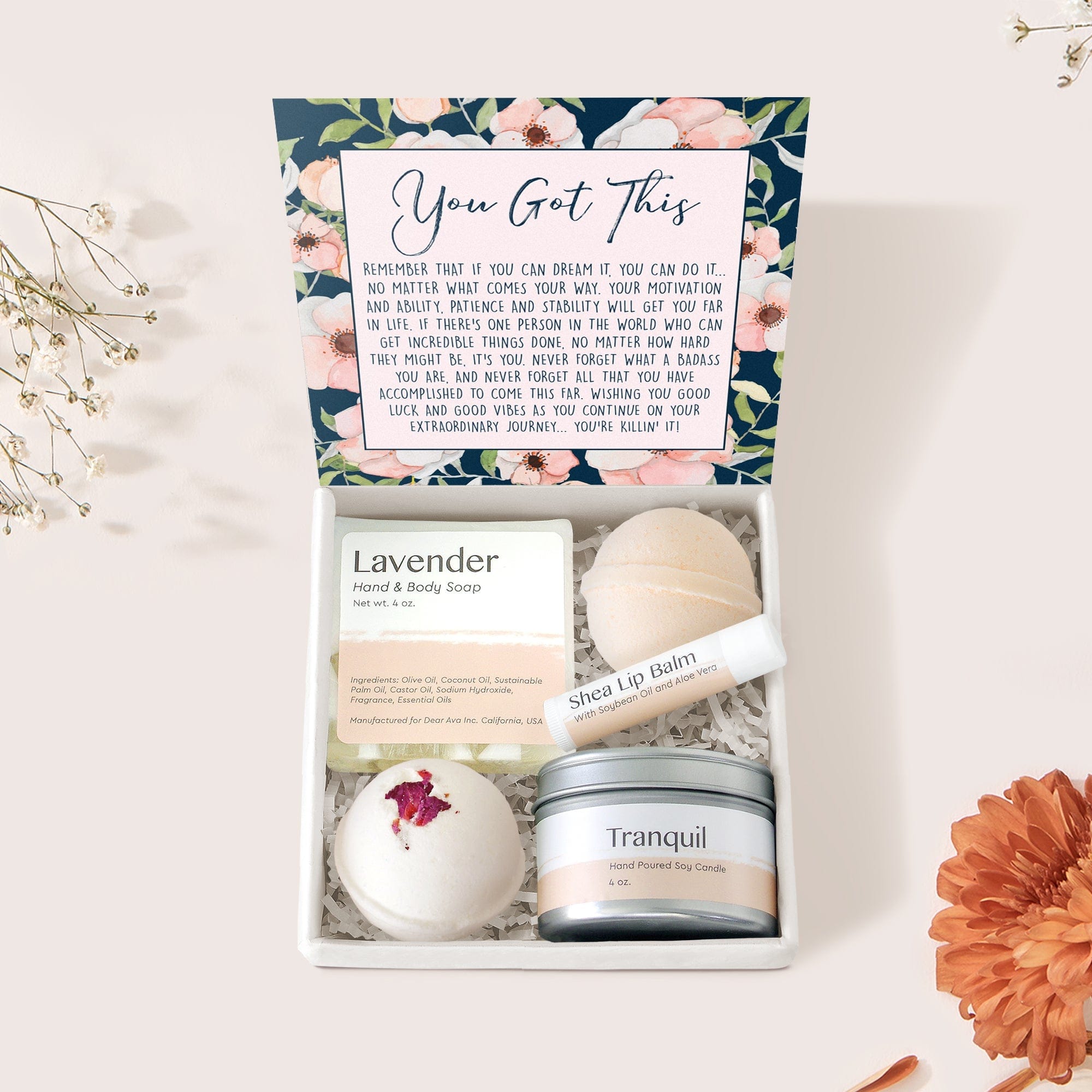 Motivational Spa Gift Box