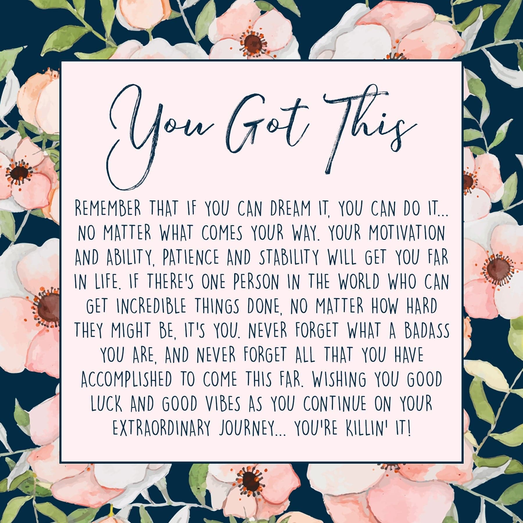 Motivational Spa Gift Box