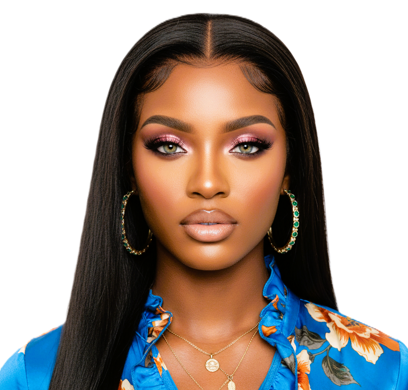 Chocolate Brown HD Transparent Lace 24' Frontal Glueless Wigs Natural Deep Wave Human Hair Wigs